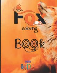 Fox Coloring Book For Kids