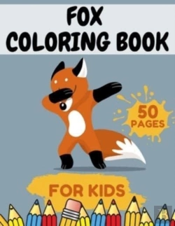 Bertrand.pt - Fox Coloring Book For Kids