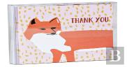 Foxy Thank You Notecard Set