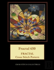 Fractal 650: Fractal Cross Stitch Patter