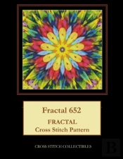 Fractal 652: Fractal Cross Stitch Patter