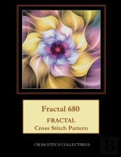 Fractal 680: Fractal Cross Stitch Patter