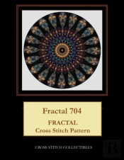 Fractal 704: Fractal Cross Stitch Patter