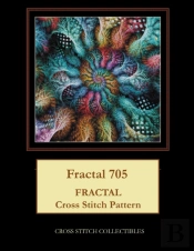 Fractal 705: Fractal Cross Stitch Patter