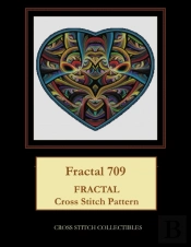 Fractal 709: Fractal Cross Stitch Patter