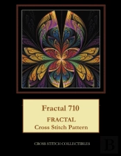 Fractal 710: Fractal Cross Stitch Patter