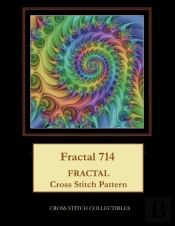Fractal 714: Fractal Cross Stitch Patter