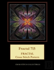 Fractal 715: Fractal Cross Stitch Patter