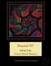 Fractal 717: Fractal Cross Stitch Patter