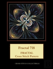 Fractal 718: Fractal Cross Stitch Patter