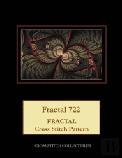 Fractal 722: Fractal Cross Stitch Patter