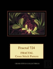 Fractal 724: Fractal Cross Stitch Patter