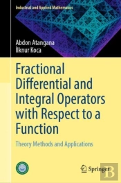 Fractional Differential And Integral Operators With Respect To A Function