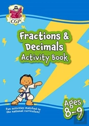 Fractions & Decimals Maths Activity Book For Ages 8-9 (Year 4)