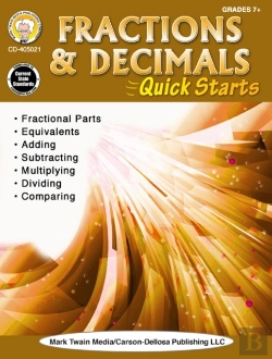 Bertrand.pt - Fractions & Decimals Quick Starts, Grades 4 - 9
