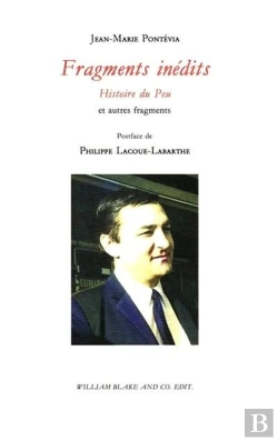 Bertrand.pt - Fragments Inédits, Histoire Du Peu Et Autres Fragments