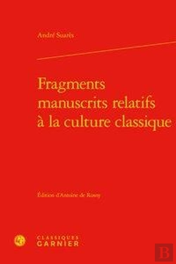 Bertrand.pt - Fragments Manuscrits Relatifs À La Culture Classique