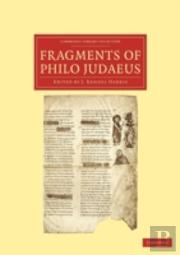 Fragments Of Philo Judaeus