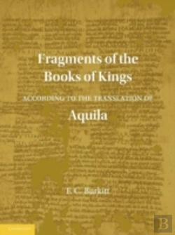 Bertrand.pt - Fragments Of The Books Of Kings According To The Translation Of Aquila