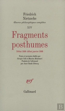 Bertrand.pt - Fragments Posthumes (Debut 1888 Debut 1889)
