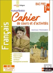 Français : 1re : Bac Pro : Cahier De Cours Et D'Activités : Livre + Licence Élève (Édition 2022)