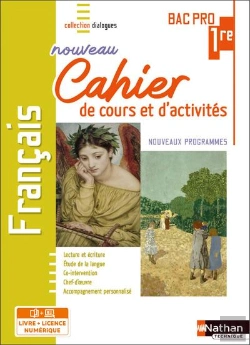 Bertrand.pt - Français : 1re : Bac Pro : Cahier De Cours Et D'Activités : Livre + Licence Élève (Édition 2022)