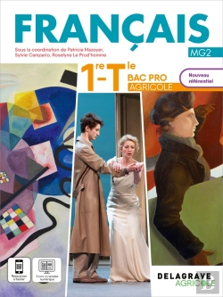 Bertrand.pt - Français : 1re, Terminale Bac Pro Agricole ; Manuel Élève (Édition 2023)