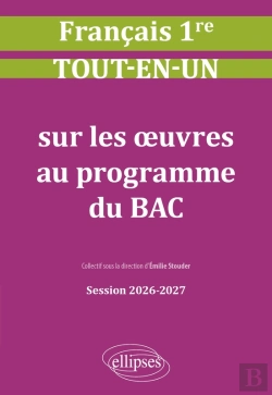 Bertrand.pt - Français - 1re - Tout-En-Un Sur Les Œuvres Au Programme Du Bac