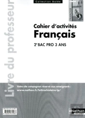 Francais 2eme Bac Pro (Galee) Professeur 2011