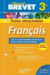 Francais ; 3eme ; Fiches Detachables