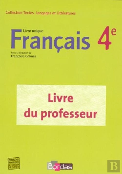 Bertrand.pt - Francais ; 4eme ; Livre Unique + Livre Du Professeur (Edition 2007)