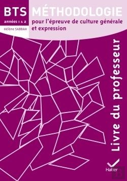 Bertrand.pt - Français ; Bts ; Culture Générale Et Expression ; Livre Du Professeur (Édition 2008)