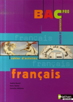 Bertrand.pt - Français ; Cahier D'Activités ; Bac Pro ; Élève (Édition 2007)