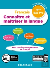Français ; Connaître Et Maîtriser La Langue ; 2de Bac Pro ; Pochette De L'Élève (Édition 2019)