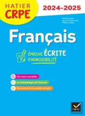 Francais - Crpe 2024-2025 - Epreuve Ecrite D'Admissibilite