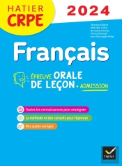 Francais - Crpe 2024-2025 - Epreuve Orale D'Admission