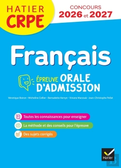Bertrand.pt - Français ; Crpe ; Épreuve Orale De Leçon, Admission (Édition 2025/2026)