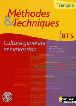 Bertrand.pt - Francais Culture Generale Et Expression (Methodes  Et Techniques) Bts Eleve + Cd Rom Eleve 2012