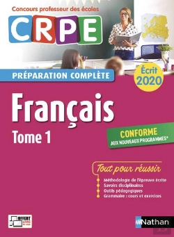 Bertrand.pt - Francais - Epreuve Ecrite 2020 - Tome 1 (Crpe) - 2019