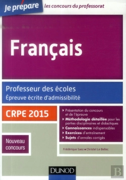Bertrand.pt - Français ; Professeur Des Écoles ; Épreuve Écrité D'Admissibilité ; Crpe 2014/2015