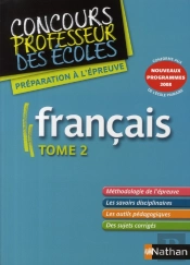 Français T.2 ; Concours Professeur Des Écoles (Édition 2008)