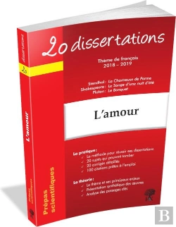 Bertrand.pt - Français ; Thème De Français ; Prépas Scientifiques ; 20 Dissertations