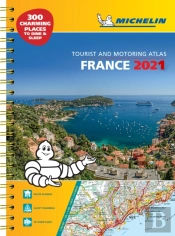 France 2021 - A3 Tourist & Motoring Atlas