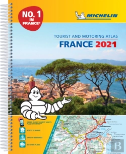 Bertrand.pt - France 2021 -A4 Tourist & Motoring Atlas
