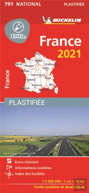 France ; Plastifiée (Édition 2021)