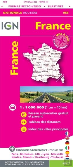 Bertrand.pt - France Routière ; Maxi Format, Pastifiée