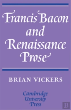 Bertrand.pt - Francis Bacon And Renaissance Prose