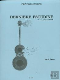 Francis Kleynjans: Derniere Estudine (Guitar Solo)