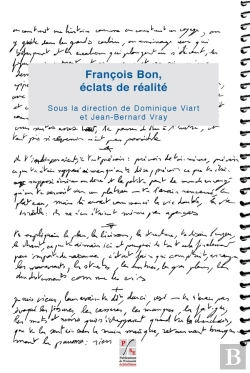 Bertrand.pt - François Bon ; Éclats De Réalité
