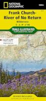 Frank Church-River Of No Return Wilderness Map